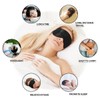 Ukissim Silk Sleep Mask, Adjustable Soft Eye Cover for Comfortable