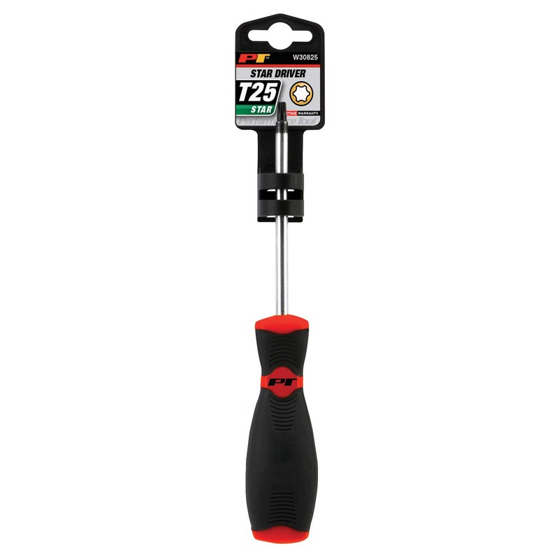 Performance Tool W30825 T25 X 4-Inch Professional Star Screwdriver With