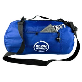 DOWN UNDER OUTDOORS Large Waterproof Windproof Extra Thick 350 GSM Quilted Fleece Stadium Blanket, Machine Washable Camping Picnic & Outdoor, Beach, Baseball,Dog, 82 x 55 (Aztec)