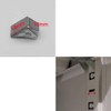20 Pcs Shelf Clip Bracket Metal Shelf Support Clip Removable