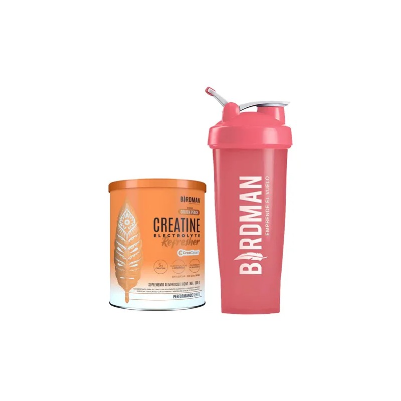 Birdman Creatina Con Electrolitos Y Magnesio Shaker 600ml