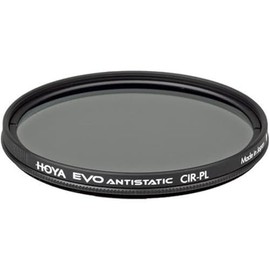 Hoya EVO Antistatic 62mm Circular Polarizer — Premium Optical Glass w/ 16-Layer SMC, 3mm Low-Profile Aluminum Frame - Stain & Scratch Resistant Polarizing Filter to Enhance Clarity & Vibrant Colors