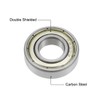 sourcing map Deep Groove Ball Bearings Z2 10mm x 22mm