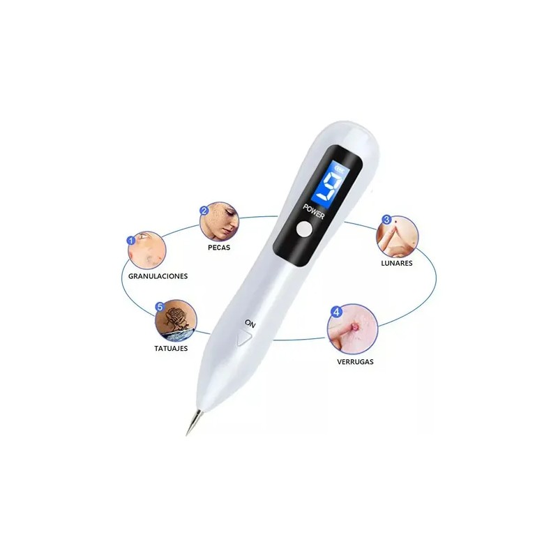 Eliminador Laser Plasma De Verrugas Genitales Vph Acne Full