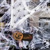 Decoraciones de Halloween al Aire Libre telarañas– 1200 pies Cuadrados