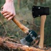 2Pcs Double Snap Axe Head Cover Wear Resistant Hatchet Sheath