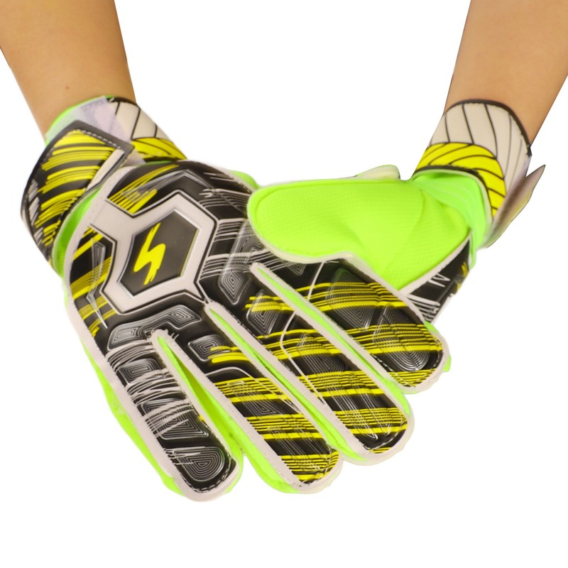 Adults Goalkeeper Gloves PU Latex Professional Anti Slip Breathable Soccer