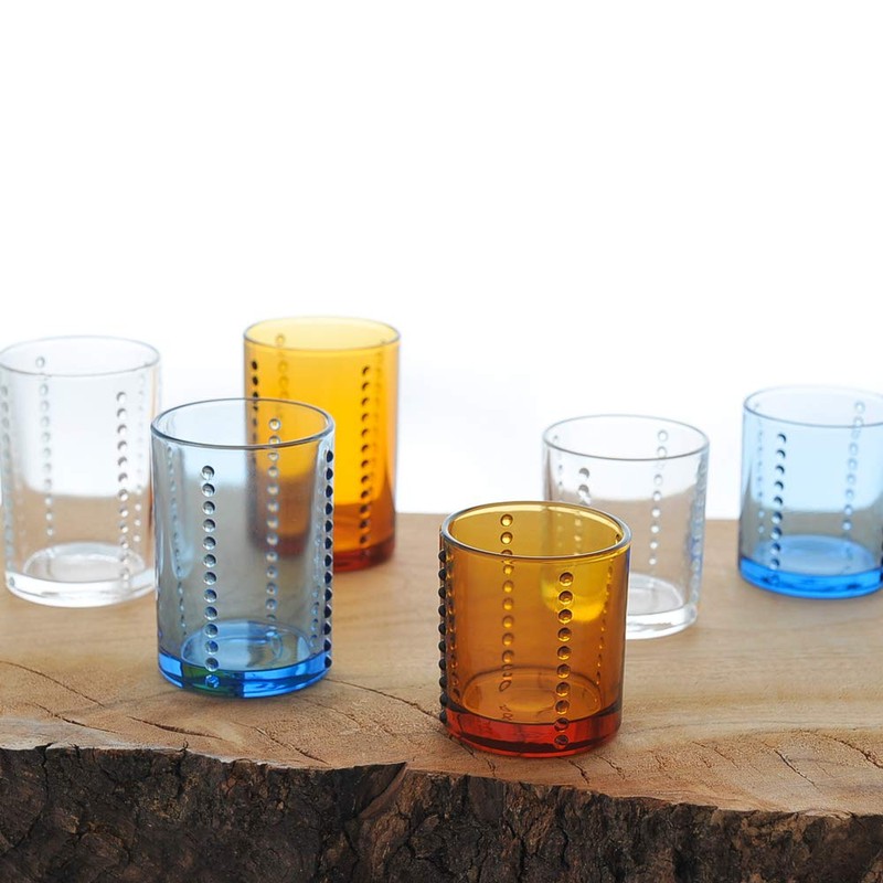 Sori Yanagi Y Glass (S) Blue Hirota Glass [YS-1BL]