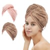 2 Pack Hair Drying Towels, Hair Wrap Towels, Super Absorbent