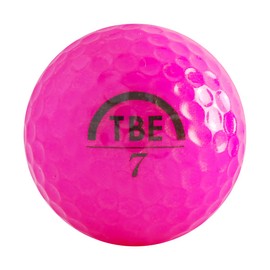 TOBIEMON Pearl Golf Balls in Mesh Bag R&A Certified Balls 1 Dozen (Pack of 12) Pink