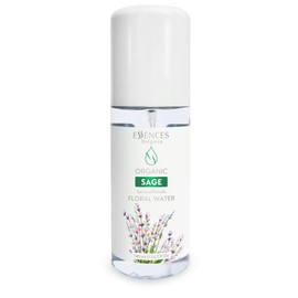 Essences Bulgaria Organic Sage Floral Water 4.7 Fl Oz | 140ml | 100% Natural | Anti-Age Refreshing Beauty Mist | Makeup Remover | Excellent Aftershave | Alcohol-Free | Hydrating | Vegan