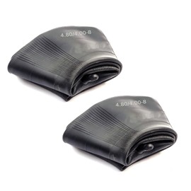 Pack Of 2 Trailer Inner Tubes 8 Inch 8'' 4.80/4.00-8 8 Inch Wheel 480-8, 400-8, 3.50/4.00-8 Straight Valve