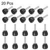 QUARKZMAN Pack of 20 M4 x 15 mm Threaded Knobs