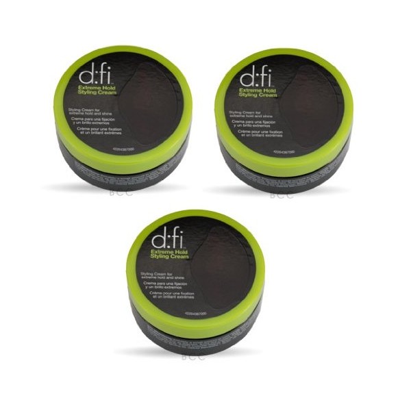 D:Fi Extreme Hold Styling Cream (3 Pack) 2.65 oz.