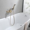 HONYI Bathtub Faucet with Sprayer, Tub Spout with Diverter Bathroom