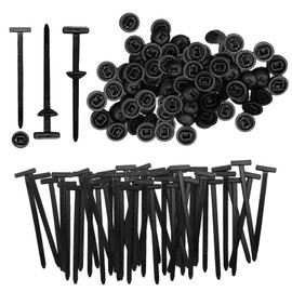 Pack of 100 Universal Cable Tie Buckle, Nylon Cable Ties, Zip Ties for Car, Household, Repair & Machines Quick Fixing