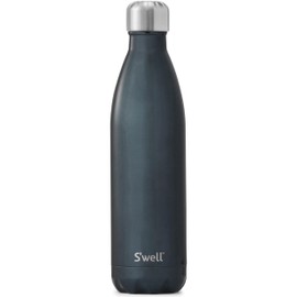 S’well Stainless Steel 25oz Water Bottle, Blue Suede Color, Triple-Layer Vacuum Insulated Keeps Drinks Cold 48 Hours and Hot 24 Hours, BPA-Free, Leakproof