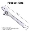 Pgirgyq Mini Adjustable Spanner 4 Inch Small Wrench Sliver Mini