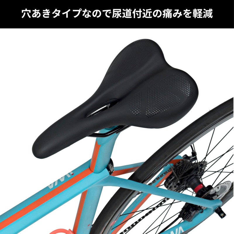 MARUHACHI DD390MF Road Bike Saddle Soft Painless Cross Bike Thick
