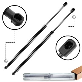 A-Premium Rear Window Glass Lift Supports Shock Struts Compatible with Jeep Wrangler 2011 2012 2013 2014 2015 with Factory Top only 2-PC Set