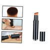 Vaguelly Black Portable Foundation Brush Multifunctional Makeup Tool with Plastic