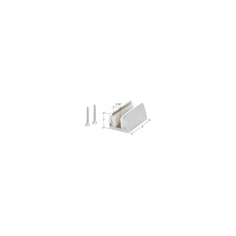 C.R. LAURENCE HYD03CH CRL Polished Chrome Hydroslide Sliding Door Floor