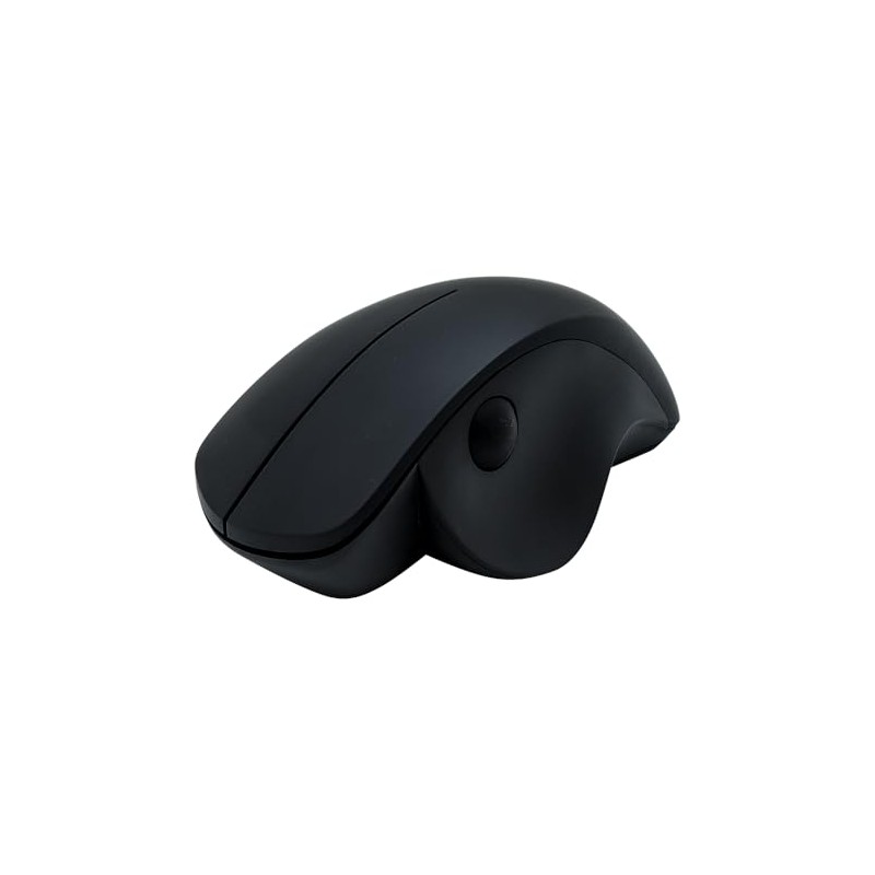 Mouse inalambrico Quaroni. Ergonómico, 3 Botones + Scroll Lateral, 1200DPI.