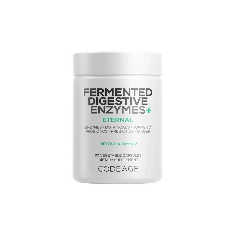 Suplemento Codeage Digestive Enzymes 90 Cápsulas Para 3 Mese