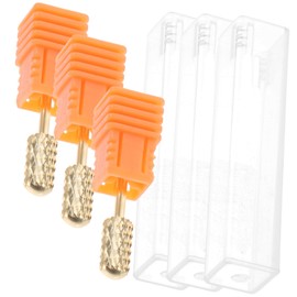 Beavorty 3sets Metal Nail Drill Bits Bits Set Nail Manicure Tool Professional Nail Drill for Acrylic Nails Cuticle Drill Bits for Nails 3pcs*3