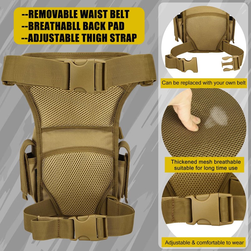 Protector Plus Tactical Drop Leg Bag Military Tool Gear Fanny