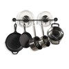 Wallniture 24" Gourmet Kitchen Rail for with 10 S Hooks