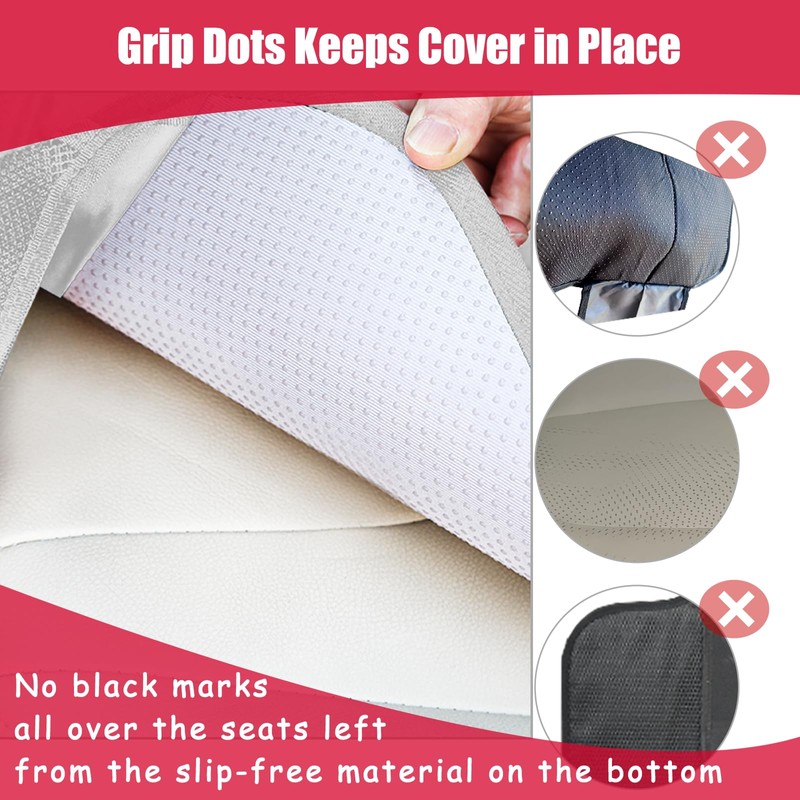 Meolsaek Car Seat Protector, Durable Car Seat Protector for Child,