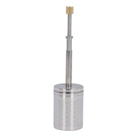 Asixxsix Portable Coffee and Tea Filter Press, Stainless Steel Coffee Egg Press, Reusable Filter for Travel Coffee Press, Reusable Coffee Brew Piston Filter