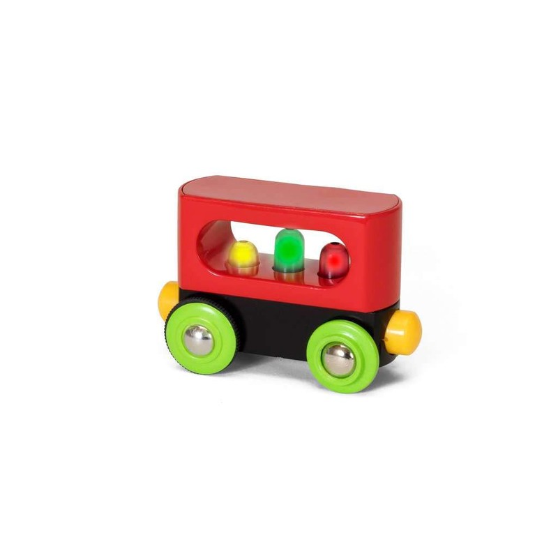 BRIO My First Railway Light up Wagon Toddler Toy for