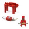 HiLKCO Adjustable Ball Valve Lockout Device - Universal Fit for