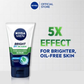 Nivea Men Pembersih Muka 100ml Control Jerawat Anti Dark Spots Anti Oil Deep Cleansing Oil Clear Face Wash