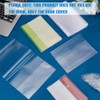 FINGERINSPIRE 40 piezas de cubiertas transparentes para libros, ajustadas para