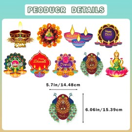 Diwali Decorations Hanging Swirls Deepavali Hanging Swirls for Indian Festival Diwali Themed Deepavali Party Supplies for Home Diwali Decorations for Home Diwali Decorations for Party