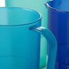 Vaso de Plástico Rigido Reutilizable Capacidad de 1.3L, Tarro Grande,