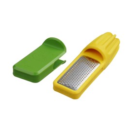 Chef'n Grater and Citrus Juicer, Polypropylene, Yellow, Green and Stainless Steel