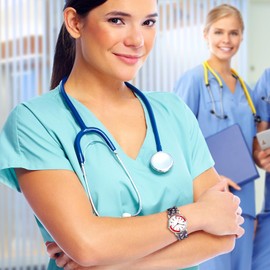 Avaner Nurse Silicone Wrist Watches: Silicone Band Easy Reader Pulsometer Scale Quartz Watches for Nurses Doctors Medical Professionals