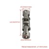 BE-TOOL U-Joint 8-8MM Universal Couplings Three-Section Universal Joint Joint Coupler