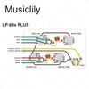 Musiclily Pro LP STD Modern 60s PLUS Treble Bleed Pre-wired
