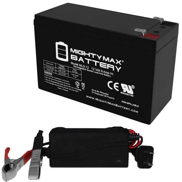 Mighty Max Battery 12V 9AH SLA Battery Replacement for Casil