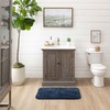 Mohawk Home Machine Washable Kingston Bath Slate Blue 1' 8"