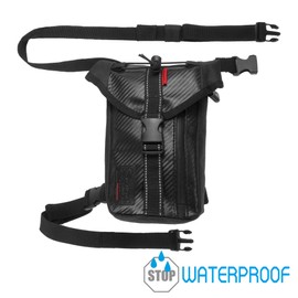 Komine (Komine) SA-211 WATERPROOF LEG BAG BLACK 09-211