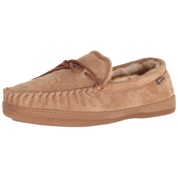 Lamo Men's Moc (Synthetic) Moccasin, Chestnut, 11 M US
