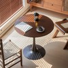 IFIAM 24 inch Small Round Dining Table for 2-4 People,