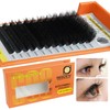 SEEDEW 3D Autofan Lashes, 0.05 LB Curl 8-15mm, Multilayer Volume