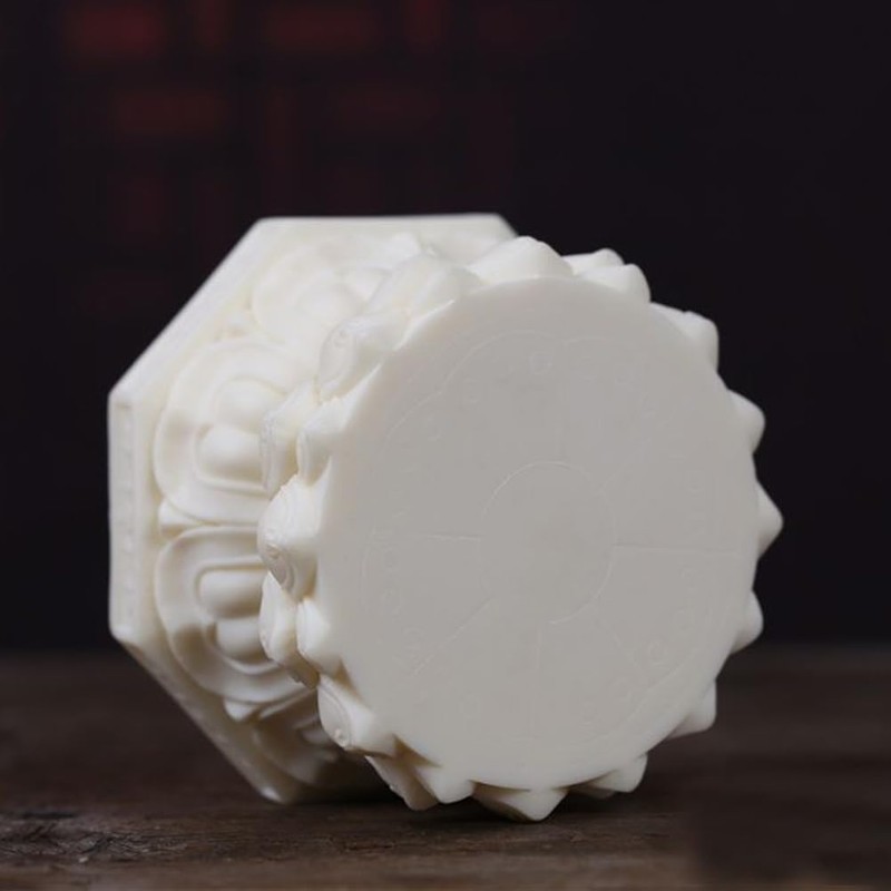 YUYAKESHI Round, Lotus Shape for Buddha Statues, Coco Palm Fruit